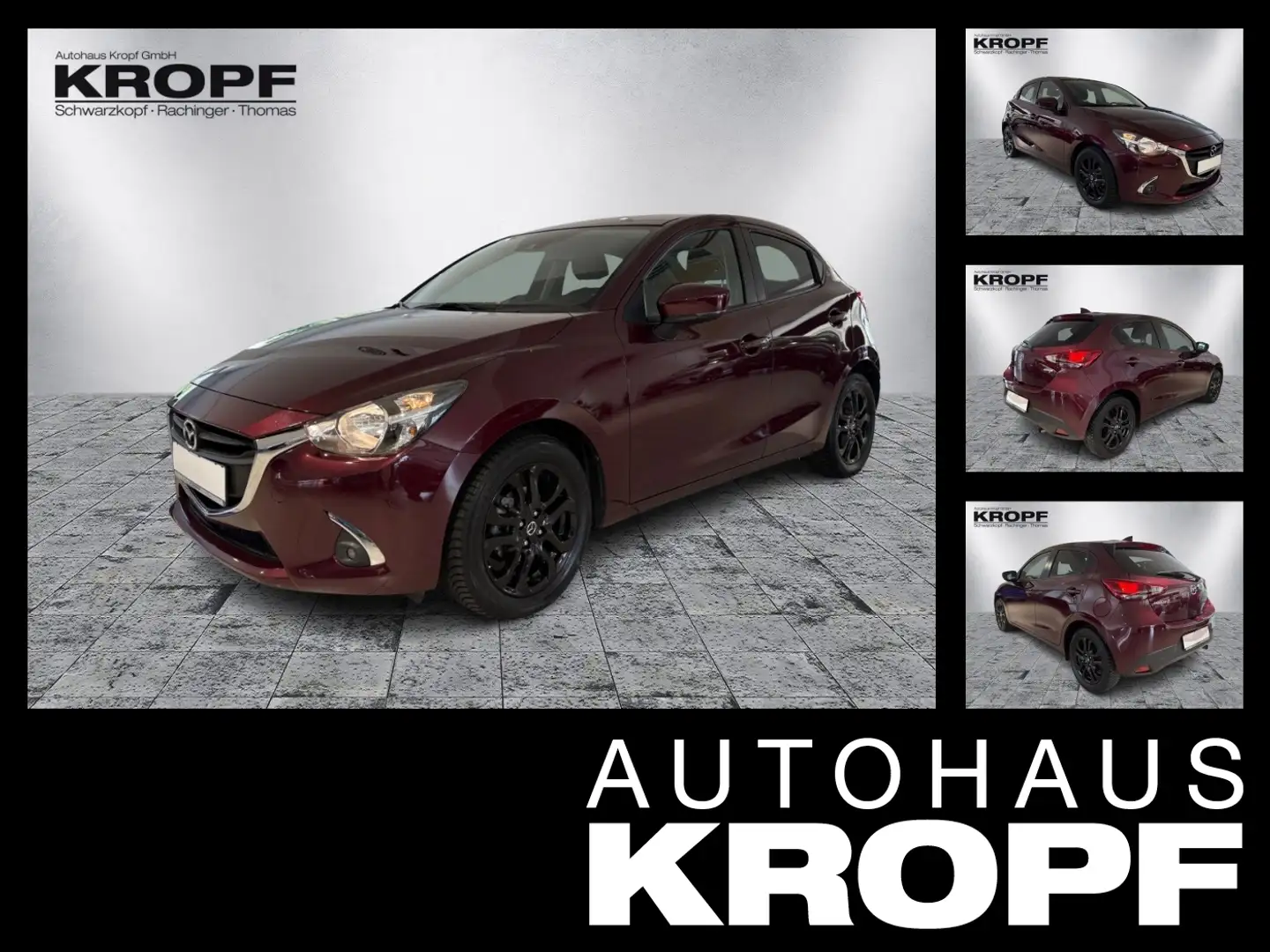 Mazda 2 1.5 SKYACTIV-G 90 Kizoku SHZ+Kam.+KlimaA+LM Rouge - 1