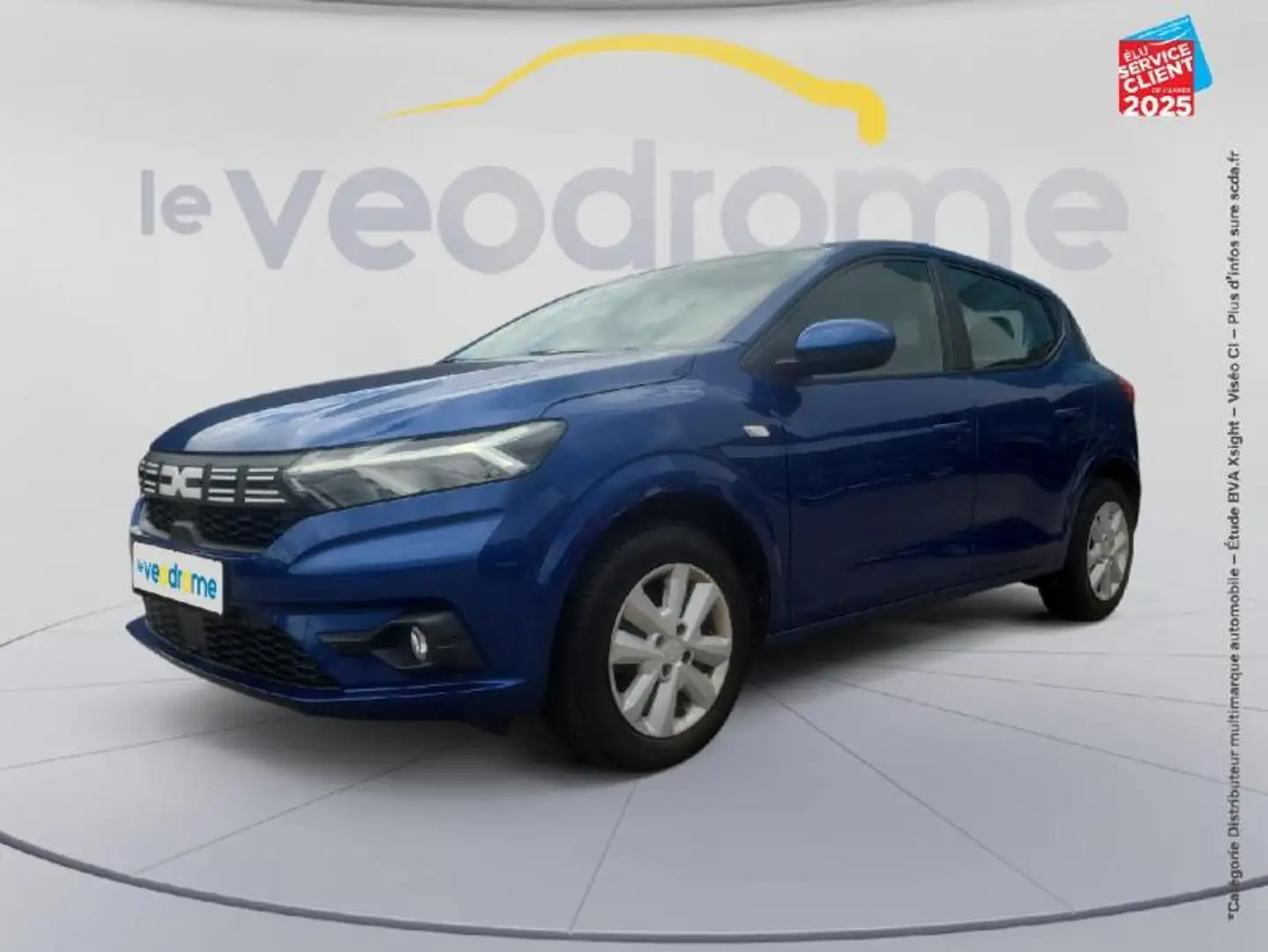 Dacia Sandero 1.0 ECO-G 100ch Expression Camera Bleu - 1