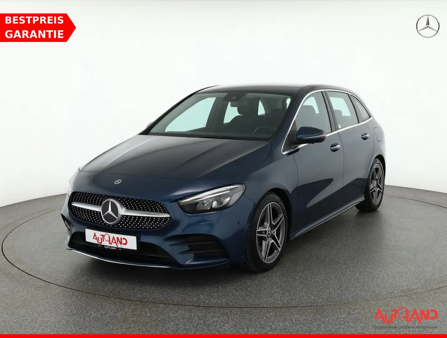 Mercedes-Benz B 220 B220 4Matic AMG Line LED 360° Virtual Cockpit Blauw - 1