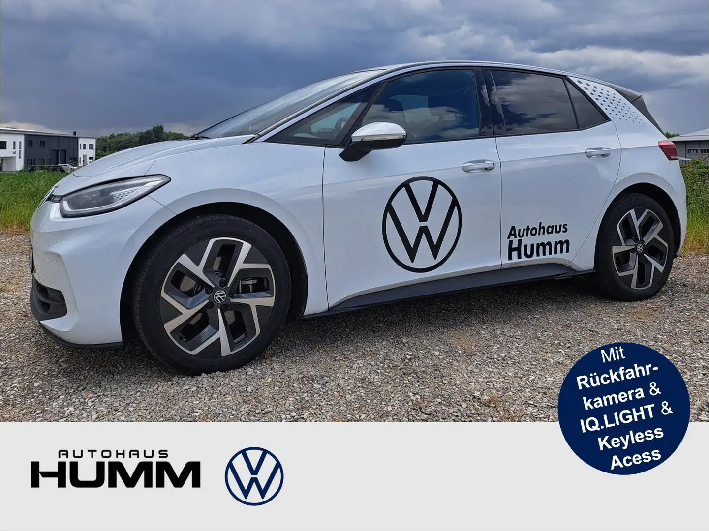Volkswagen ID.3 ID.3 Pro Neues Modell sehr gute Ausstattung Bílá - 1