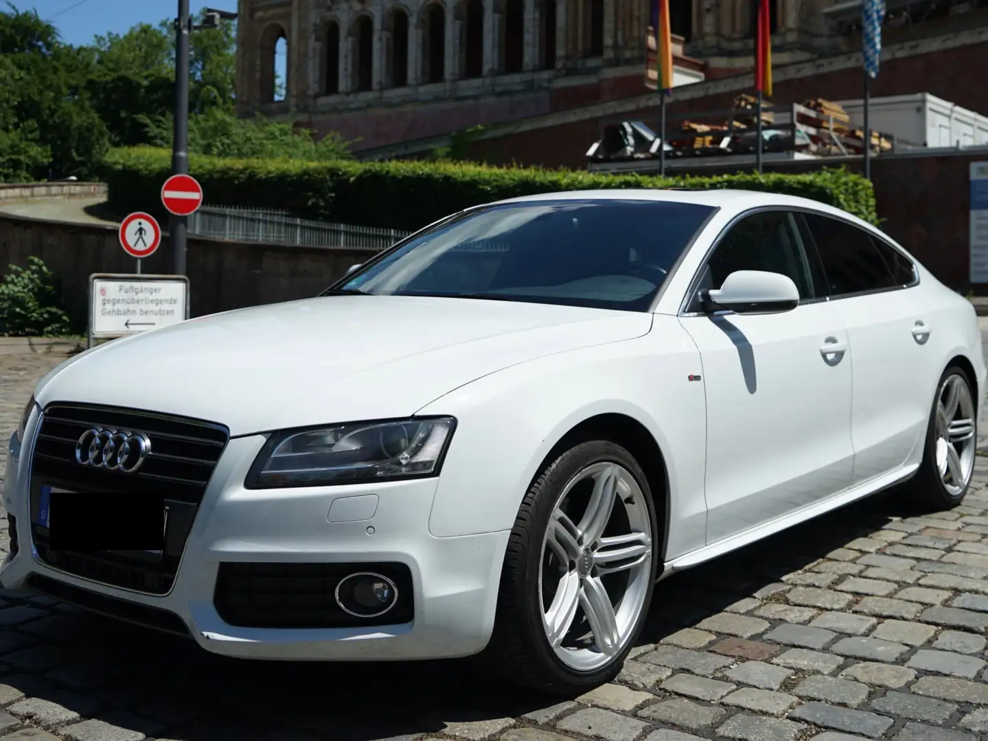 Audi A5 A5 2.0 TFSI Sportback - S-Line - B&O Weiß - 1