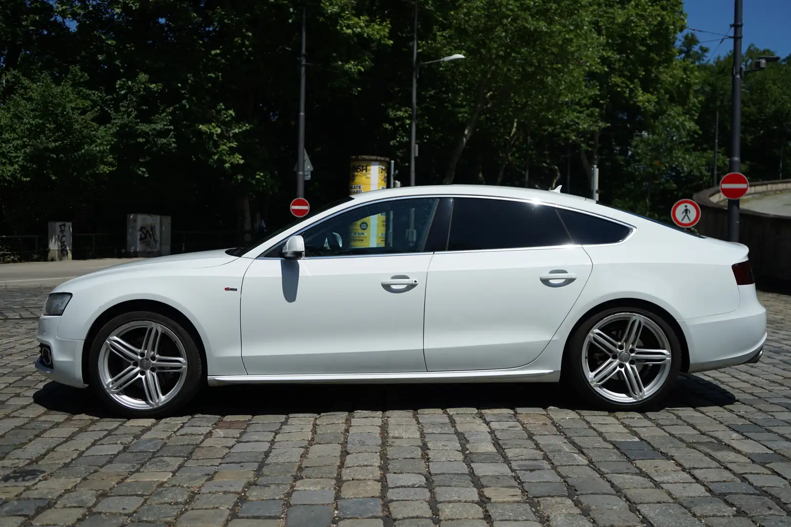 Audi A5 A5 2.0 TFSI Sportback - S-Line - B&O Weiß - 2