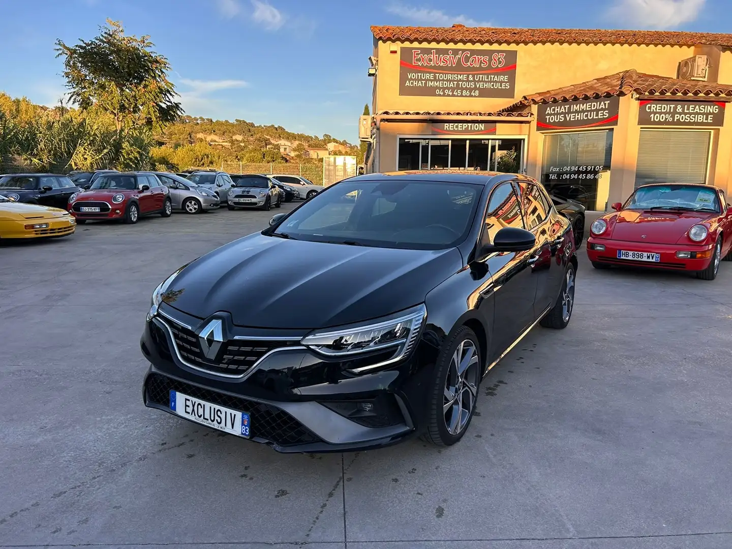 Renault Megane 1.5 BLUE DCI 115CH RS LINE EDC Schwarz - 1