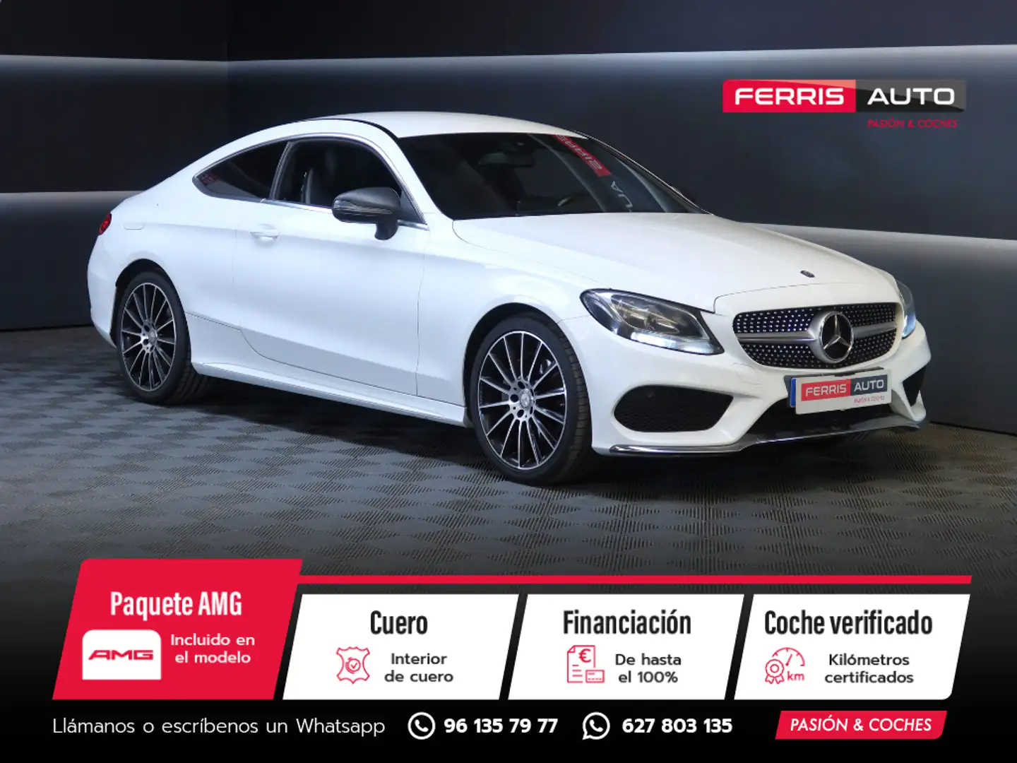 Mercedes-Benz C 180 Coupé BE Sport Edition Bianco - 1