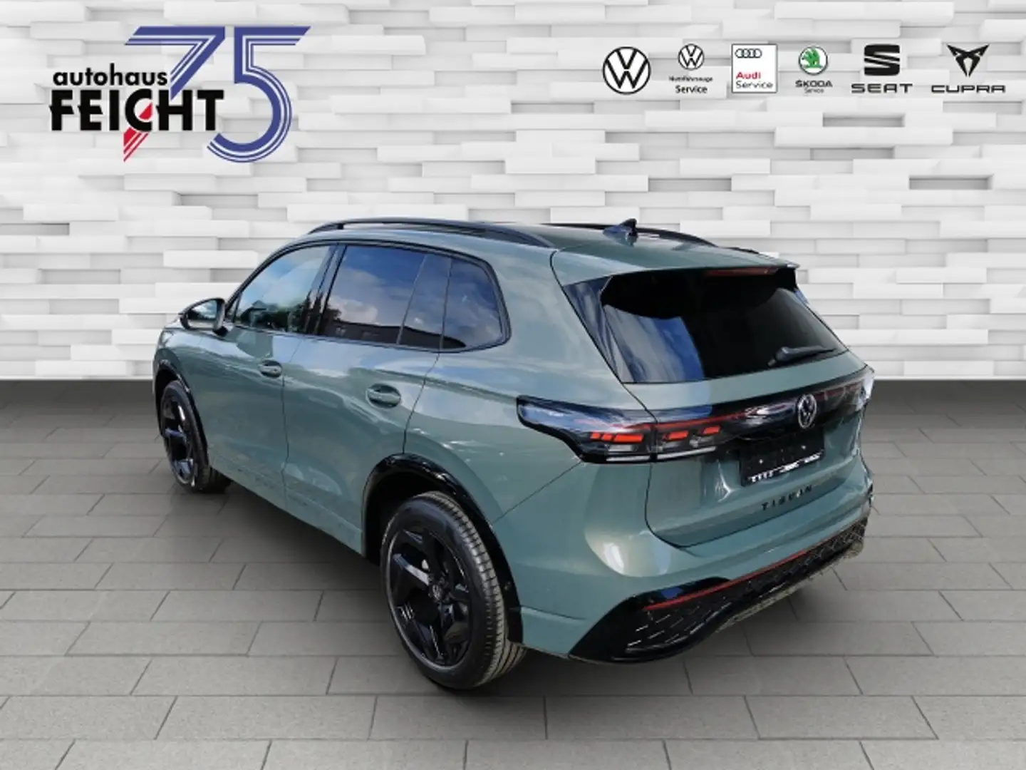 Volkswagen Tiguan 2.0 TDI R-Line+4Motion+LED+NAVI+AHK+ACC Vert - 2