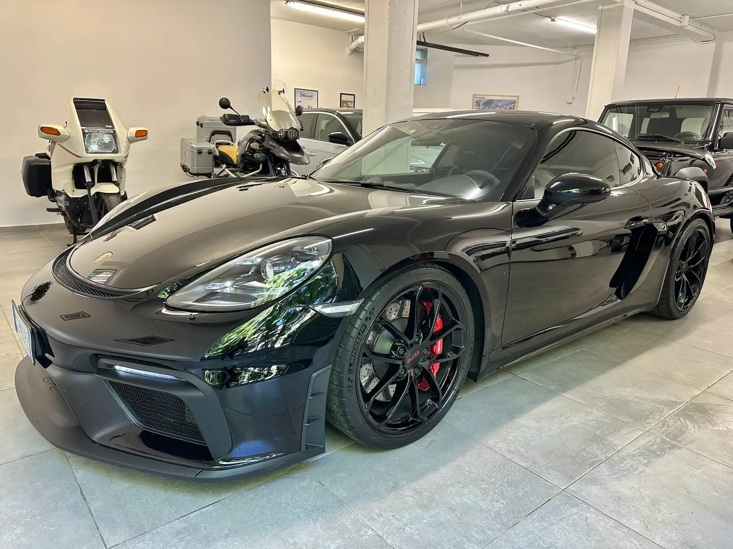 Porsche Cayman 718 CLUBSPORT * PORSCHE APPROVED * SPORT CHRONO Noir - 1