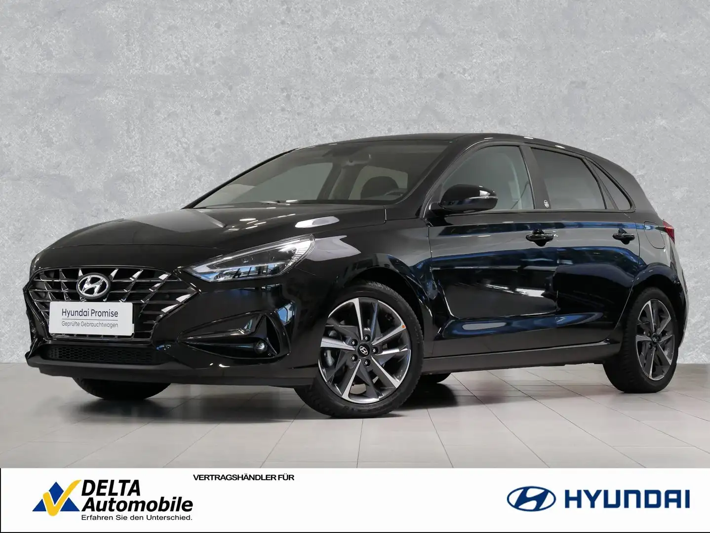 Hyundai i30 1.5 T-GDI DCT Edition 30 Plus Navi LED PDC Negru - 1