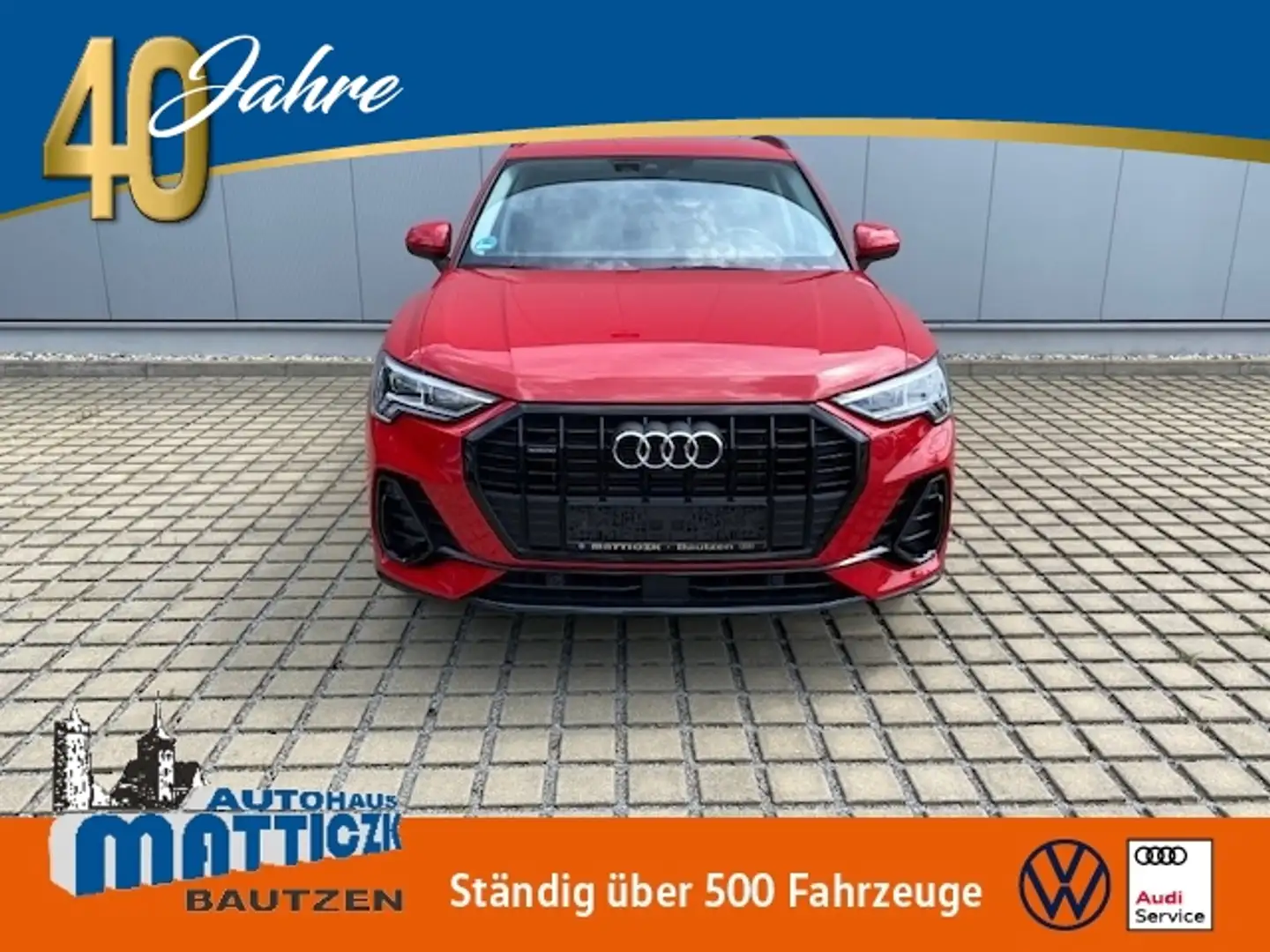 Audi Q3 40 TFSI quattro S-tronic S-line AHK/MATRIX/STAND- Rot - 1