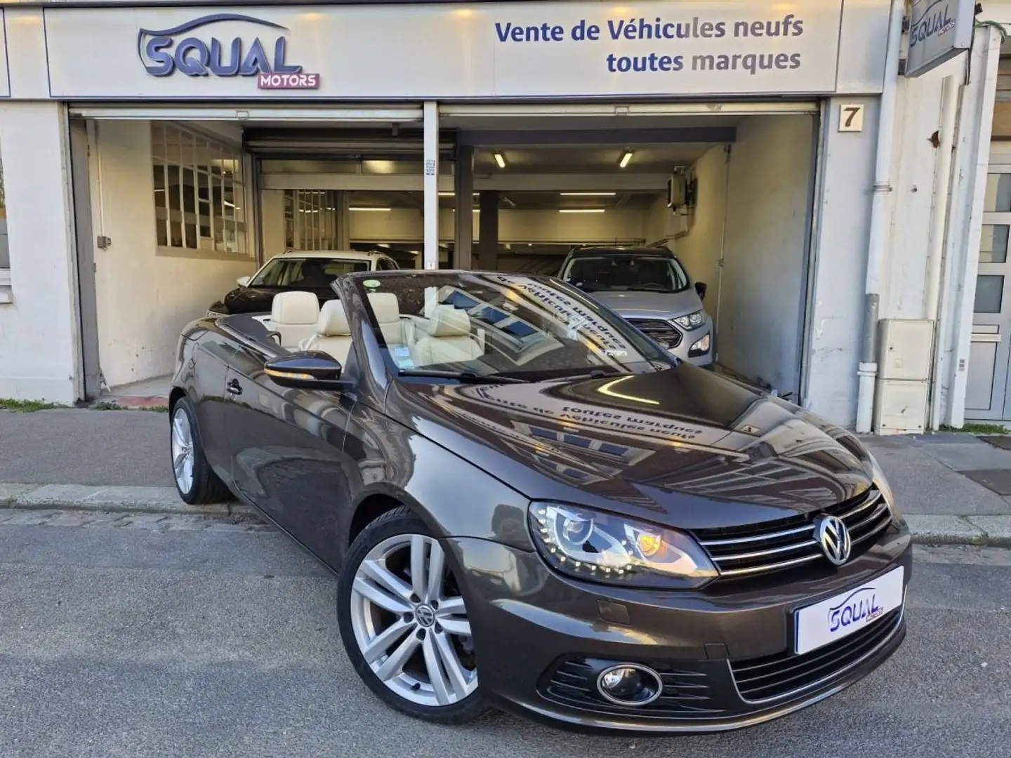 Volkswagen Eos 2.0 TDI 140 FAP BlueMotion Carat DSG6 Negro - 2