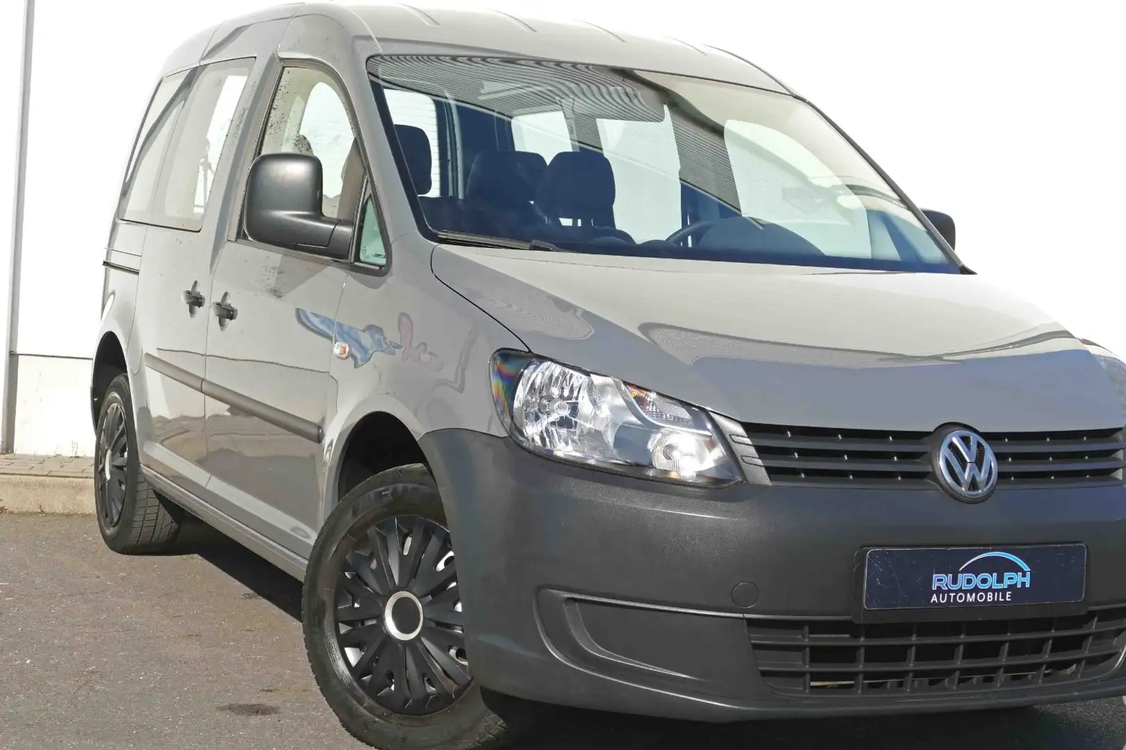 Volkswagen Caddy 5-SITZE ° Benzin/CNG-GAS ° EcoFuel°TÜV NEU Grau - 2