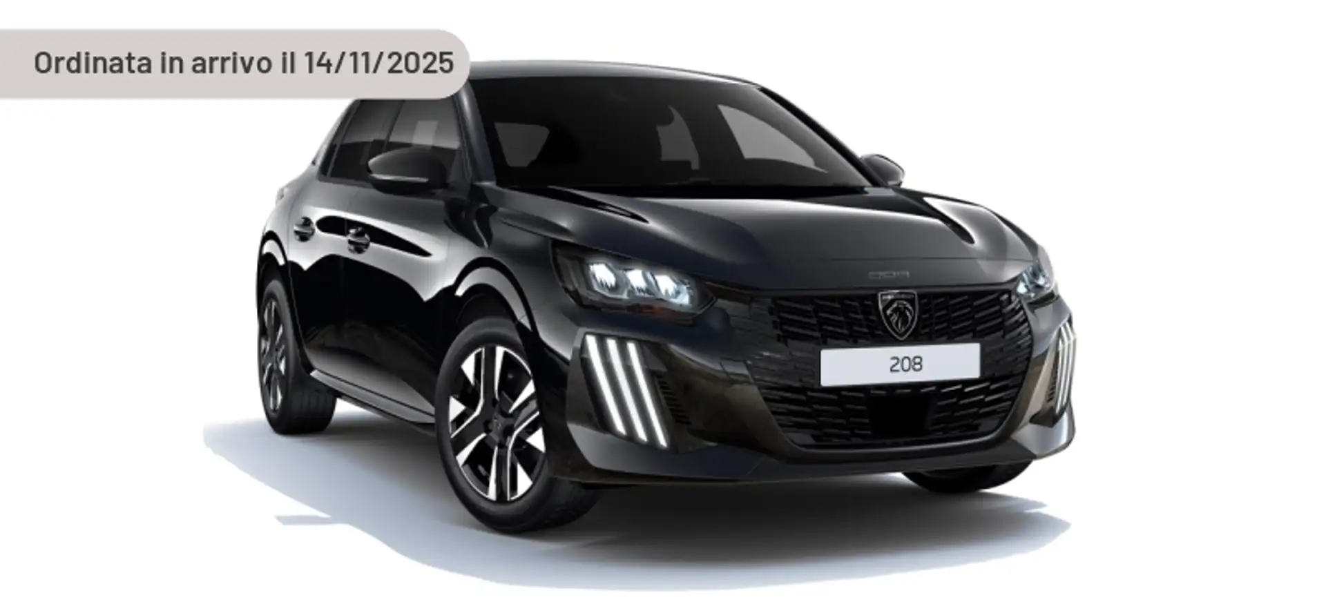 Peugeot e-208 motore elettrico 136 CV 5 porte Allure Stříbrná - 2