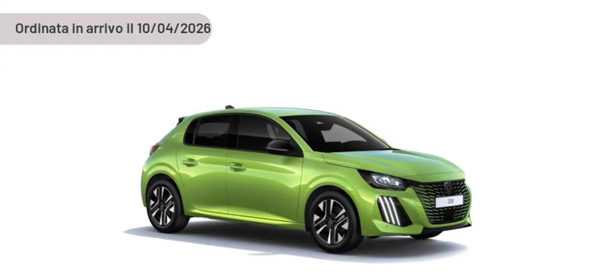 Peugeot e-208 motore elettrico 136 CV 5 porte Allure Argento - 1