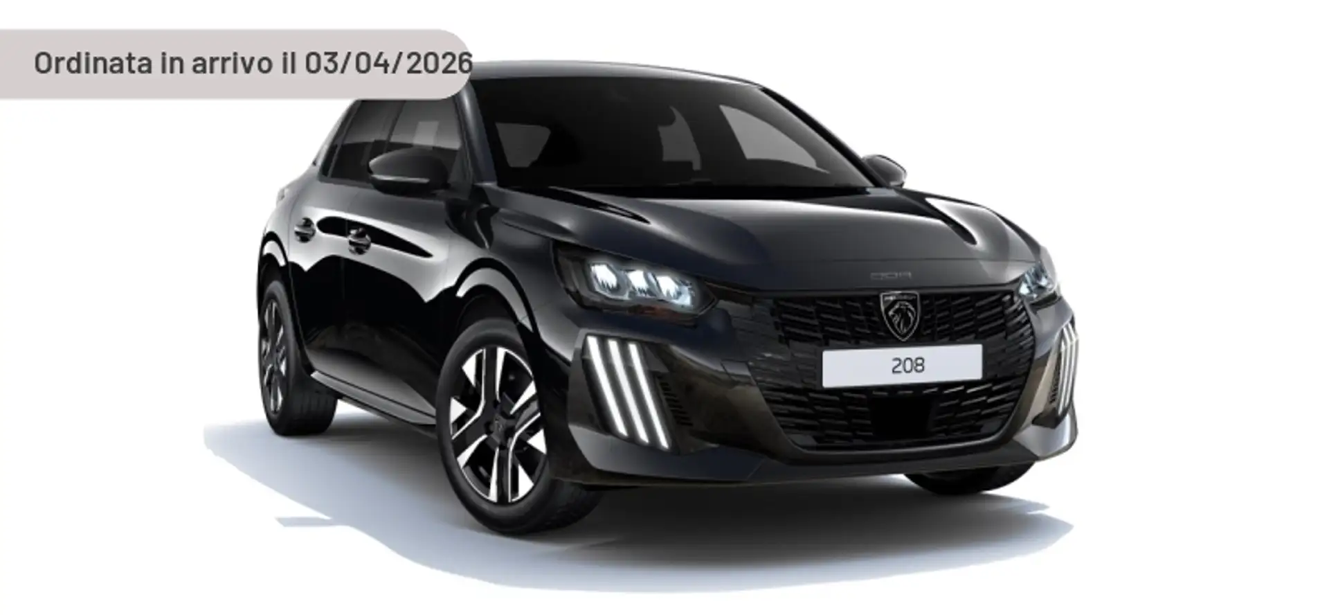 Peugeot e-208 motore elettrico 136 CV 5 porte Allure Argento - 2