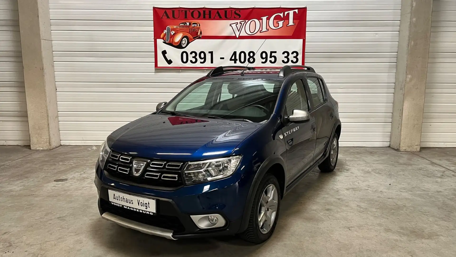 Dacia Sandero II Stepway Prestige Automatik Tempomat Azul - 2