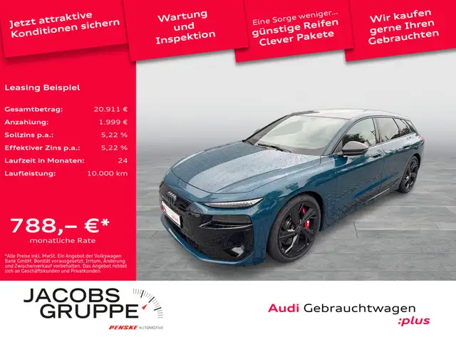 Audi S6 Avant e-tron S-Sitze+/Luftf./360°/Matrix/Pano/HuD/AHK/21Zoll