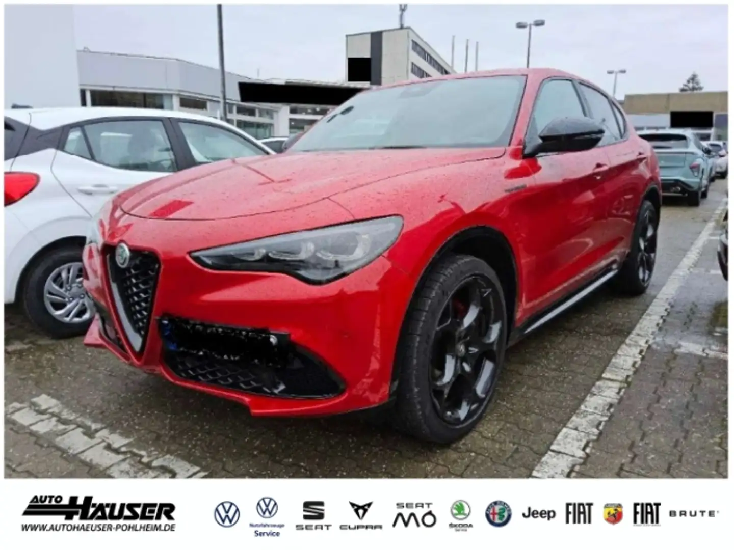 Alfa Romeo Stelvio Competizione 2.0 Turbo AT8 Q4 HARMAN-KARDON 21'' A Rot - 1