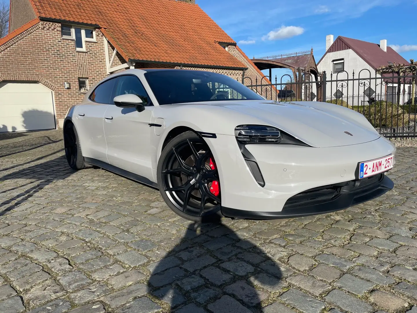 Porsche Taycan Taycan 4S Sport Turismo Blanc - 1