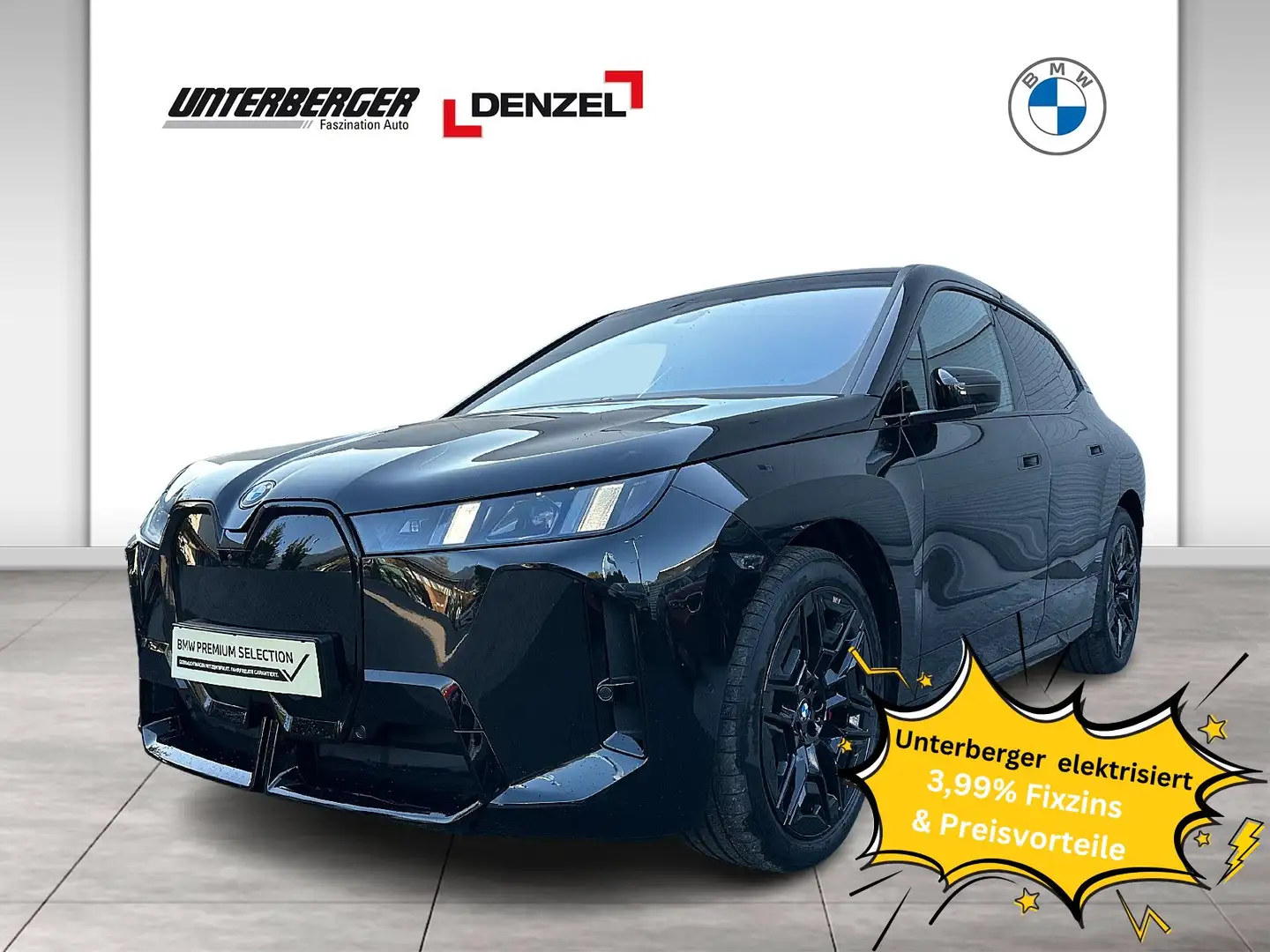 BMW iX xDrive60 (I20) M Sportpaket HK HiFi DAB LED Schwarz - 1