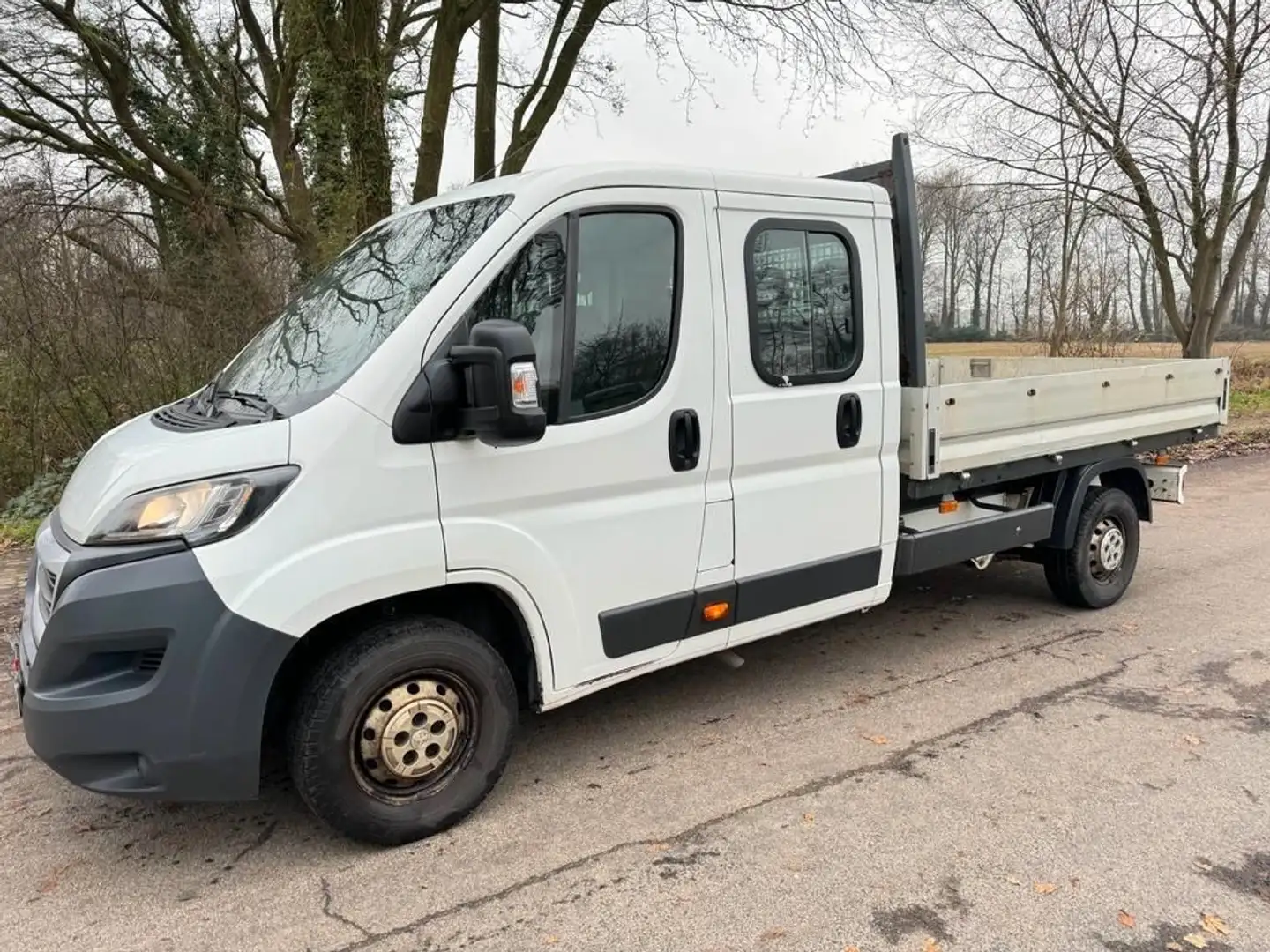 Peugeot Boxer *2.0 HDI*Pritsche-Doka*Euro-6*Guten-Zustand Weiß - 2