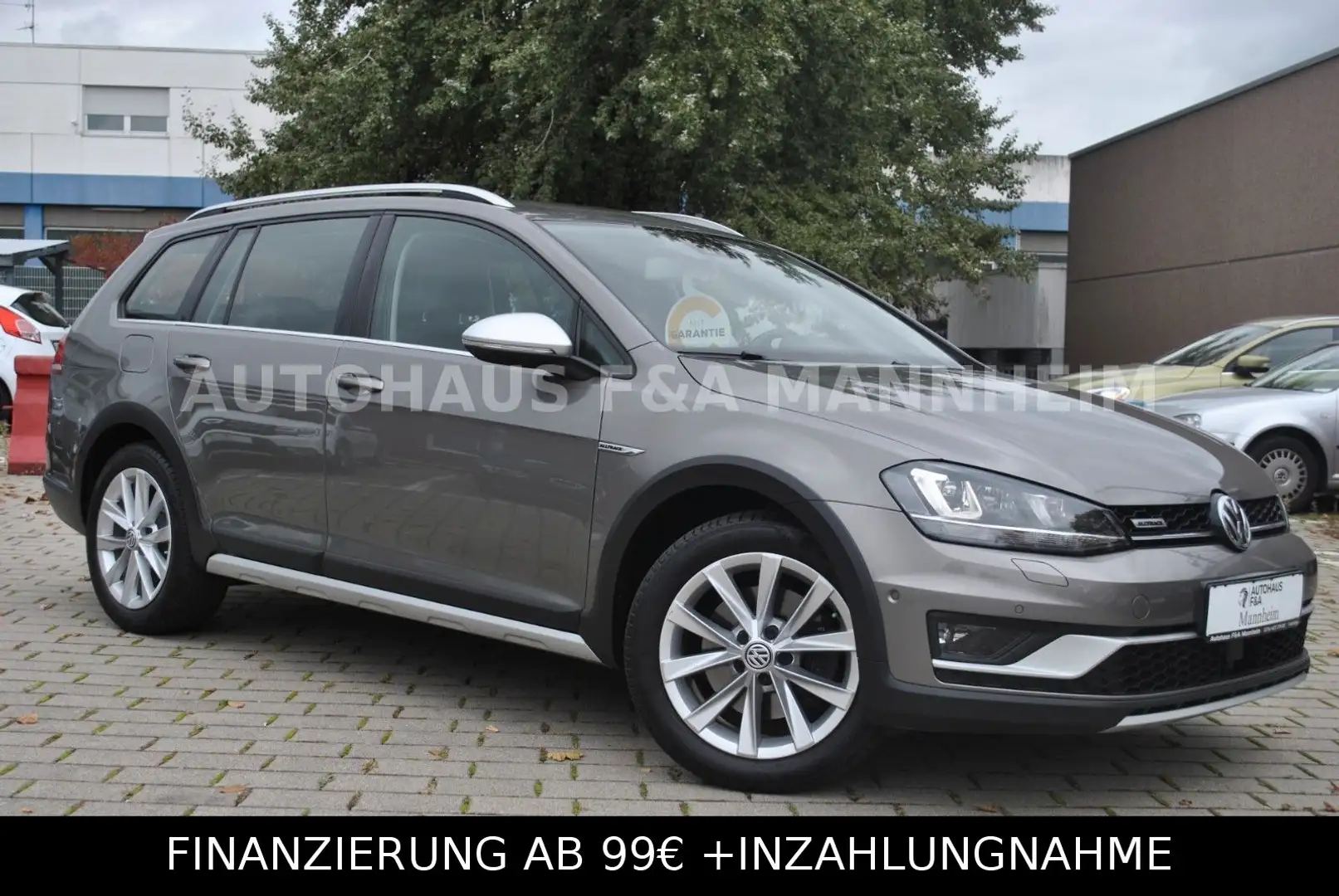 Volkswagen Golf VII Alltrack Variant 4Motion AHK NAVI 2HD Gris - 2