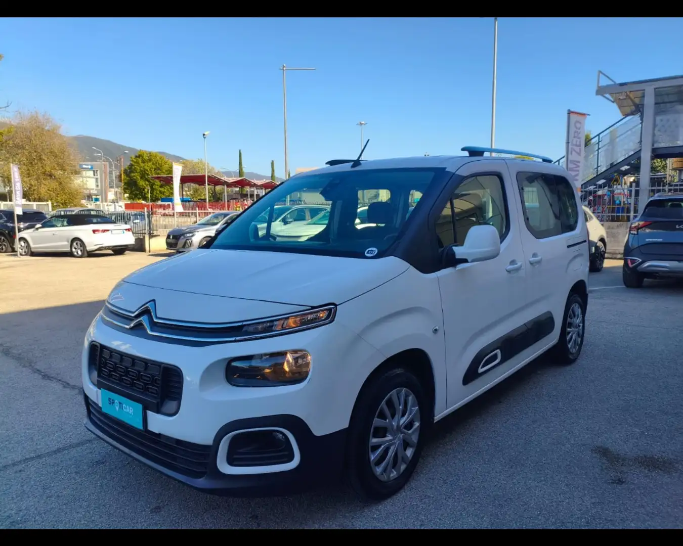 Citroen Berlingo M 1.5 BlueHDi Feel Blanc - 1