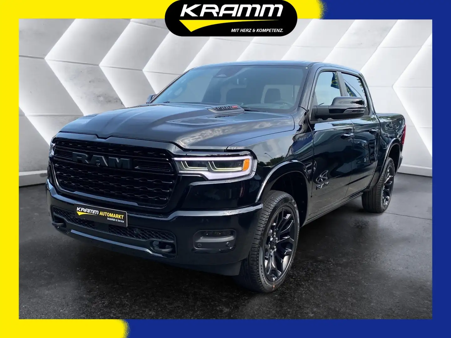 Dodge RAM 1500 Limited Night Crew Cab 2025 3.0 L6 HO Head Up Negru - 1