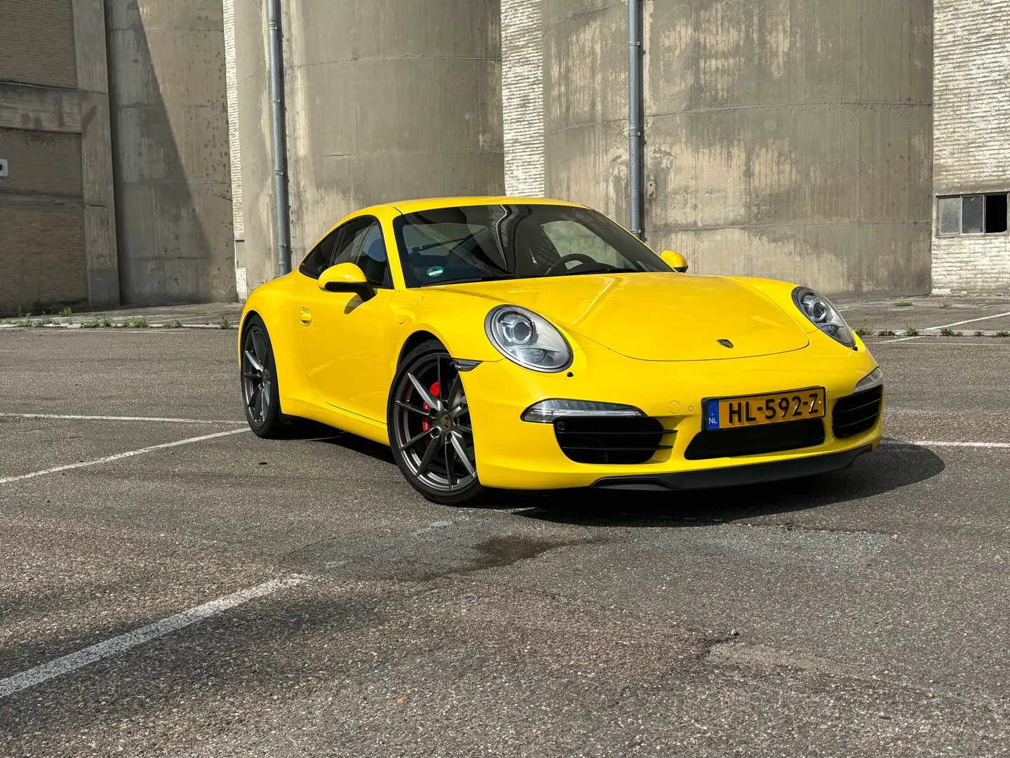 Porsche 911 911 3.8 Carrera S Sárga - 1