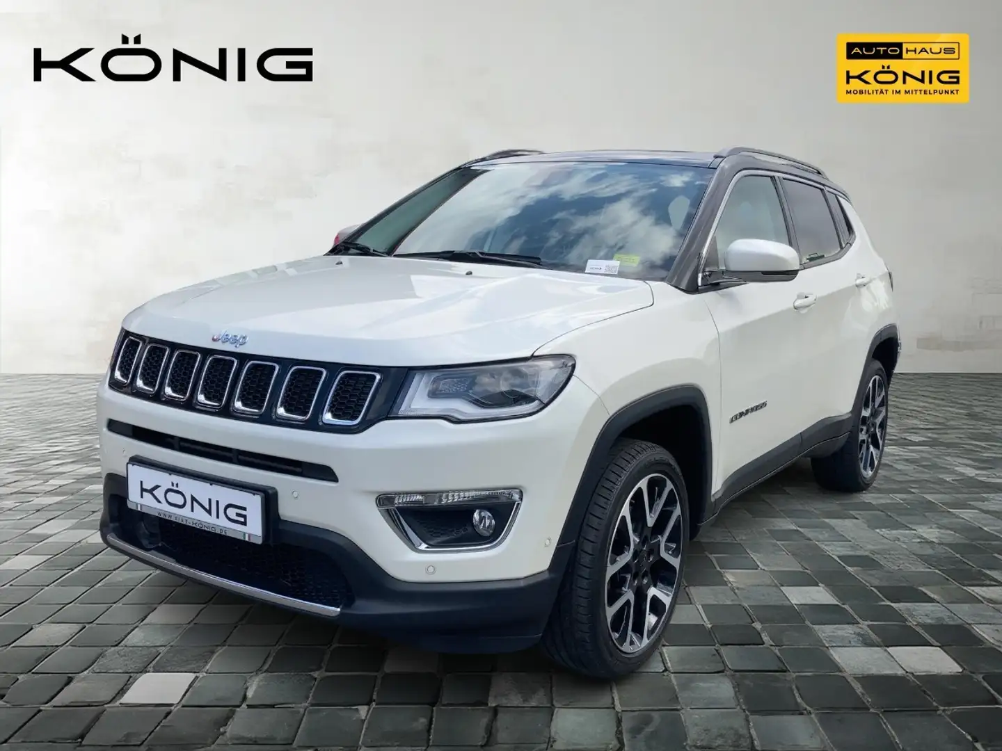 Jeep Compass Limited 125kw Allrad*Panoramadach Bianco - 1