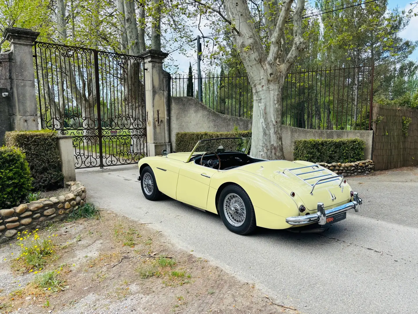 Austin-Healey 100 100/6 BN6 Galben - 2
