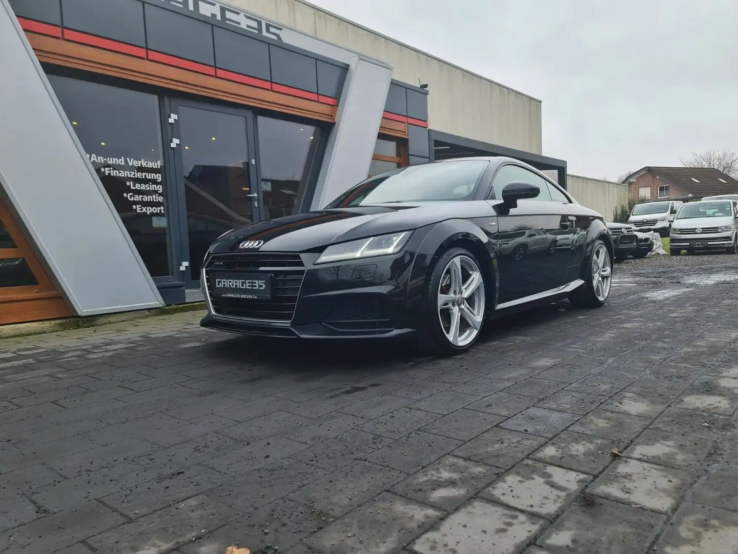 Audi TT Coupe 2.0 TFSI quattro S line Plus/B&O/MATRIX Schwarz - 2