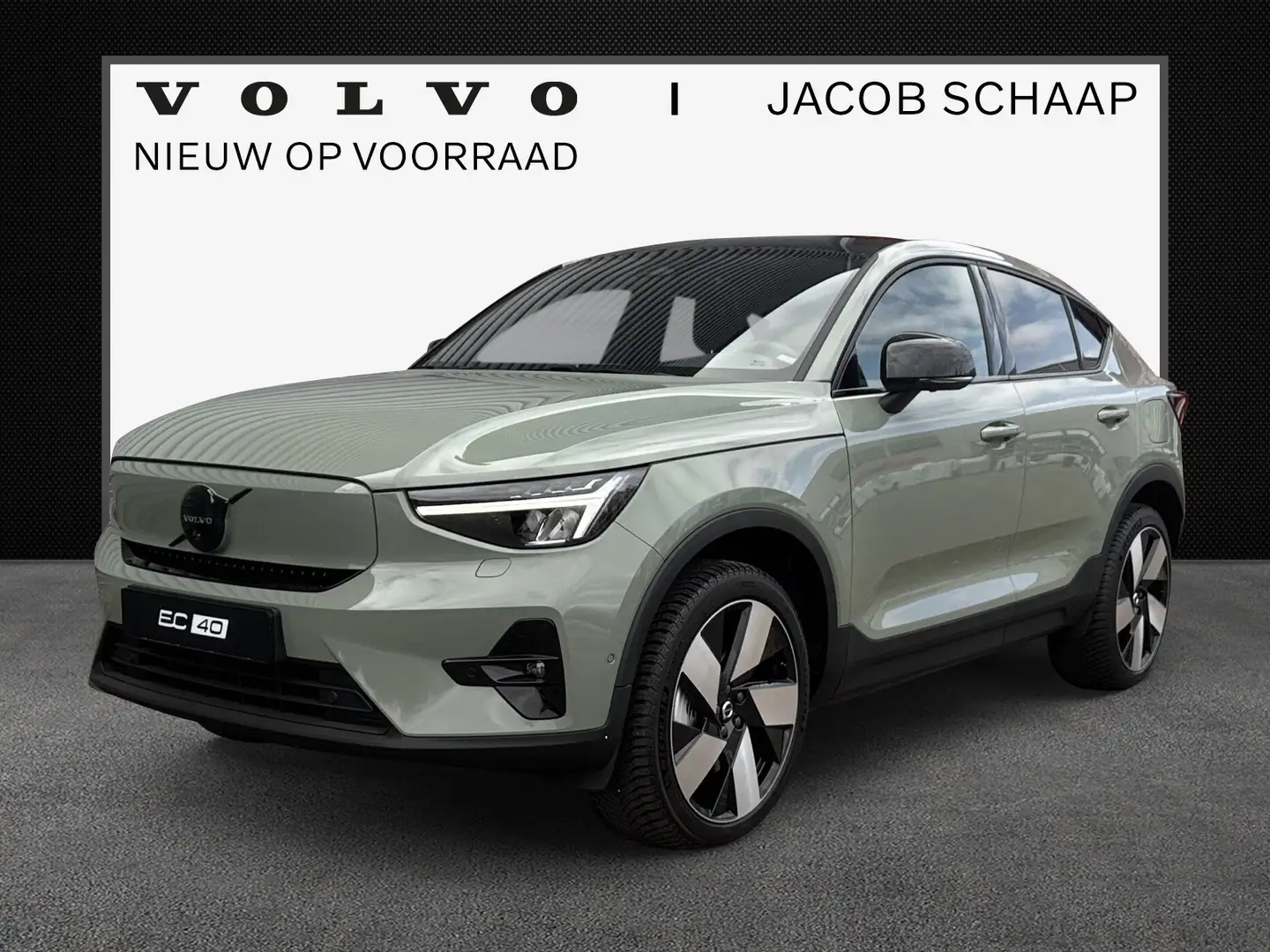 Volvo C40 Recharge Twin Ultimate 78 kWh / speciale demo deal Groen - 1