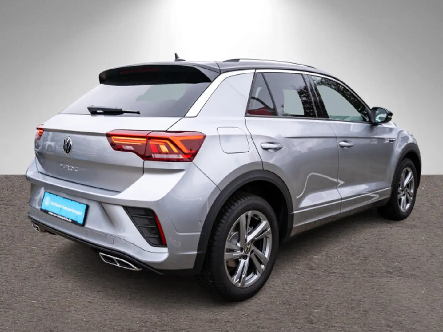 Volkswagen T-Roc T-ROC R-Line 1.5 TSI DSG LED Navi RFK SHZ AHK Silber - 2