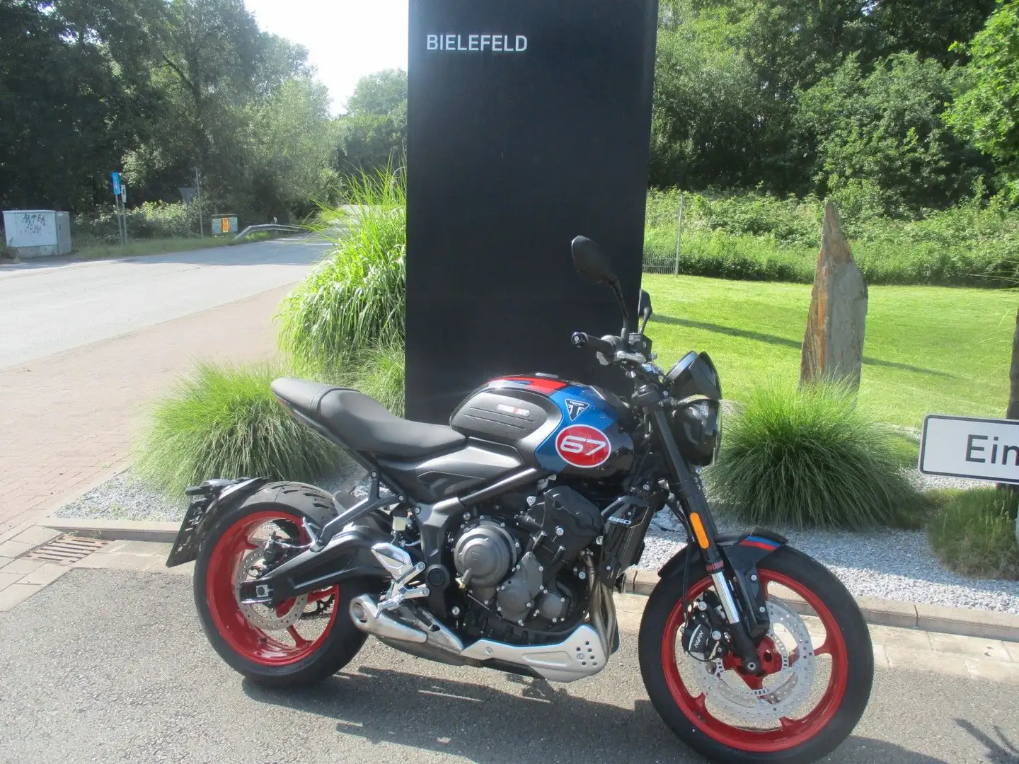 Triumph Trident 660 Triple Tribute - Sofort Verfügbar!!! Noir - 2