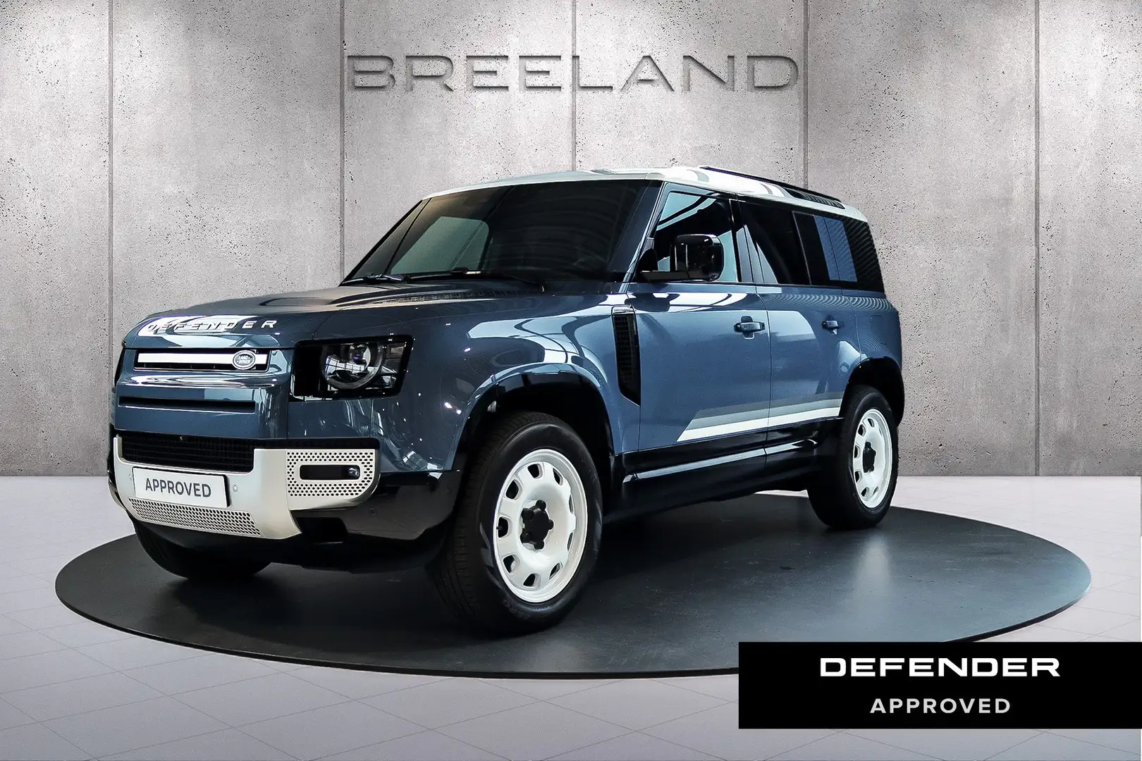 Land Rover Defender P300e 110 S County | Panoramadak | Trekhaak Blauw - 1