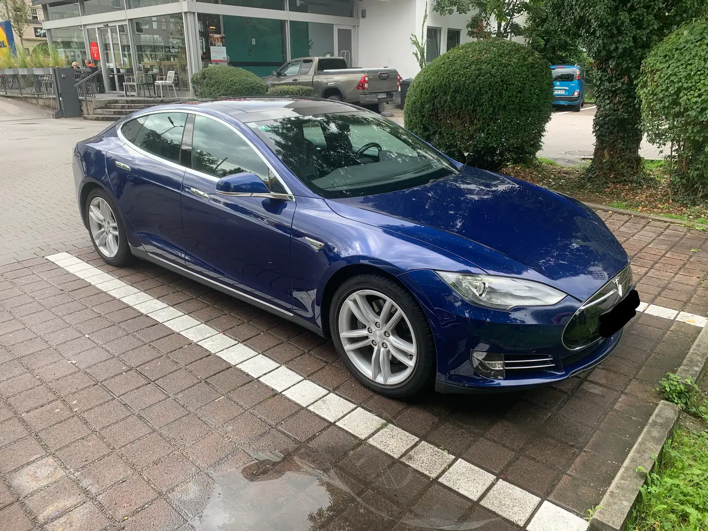Tesla Model S Model S 85D Allradantrieb Blau - 1