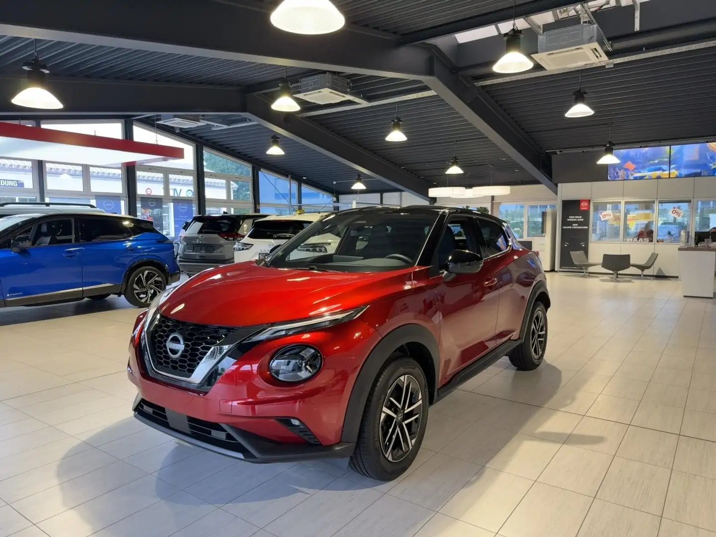 Nissan Juke 1.0 DIG-T N-Connecta Navi+Sitzheizung Bleu - 2