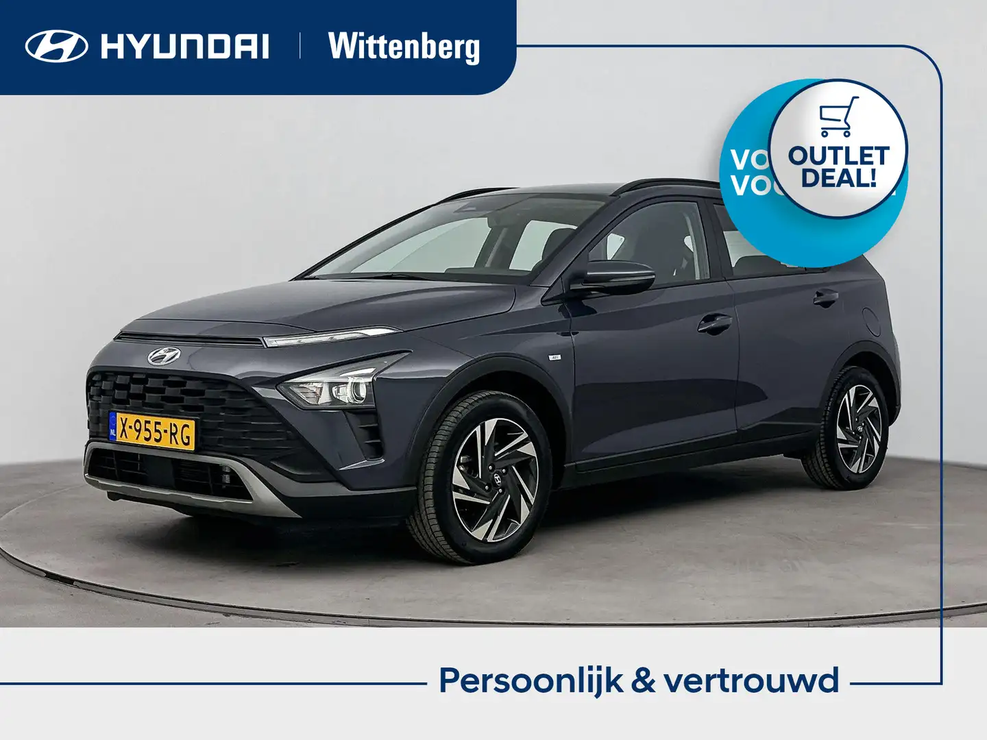 Hyundai BAYON 1.0 T-GDI Comfort | Apple Carplay | Cruise Control Gris - 1