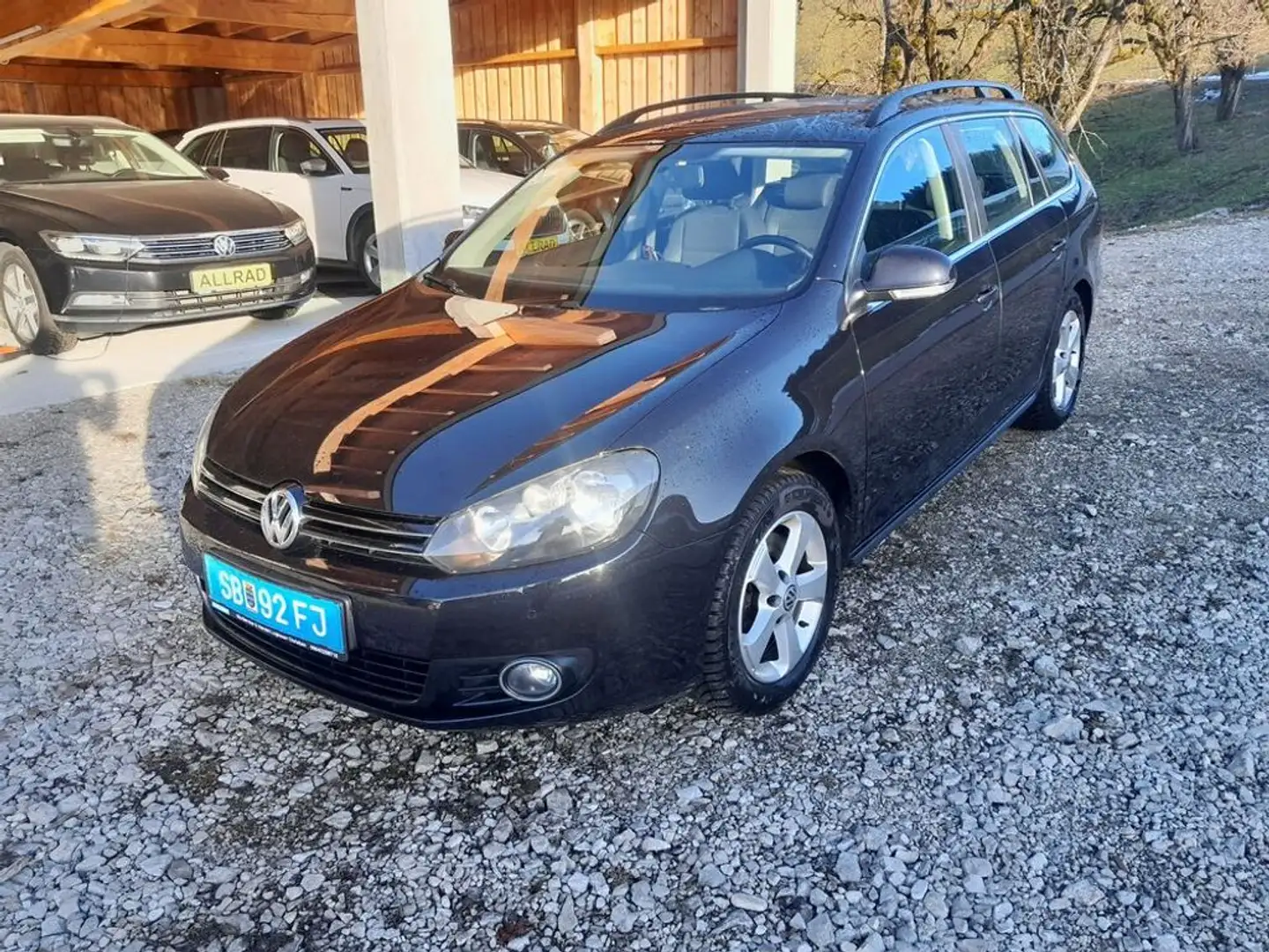 Volkswagen Golf Variant Rabbit 4Motion Finanzierung möglich ! Schwarz - 1