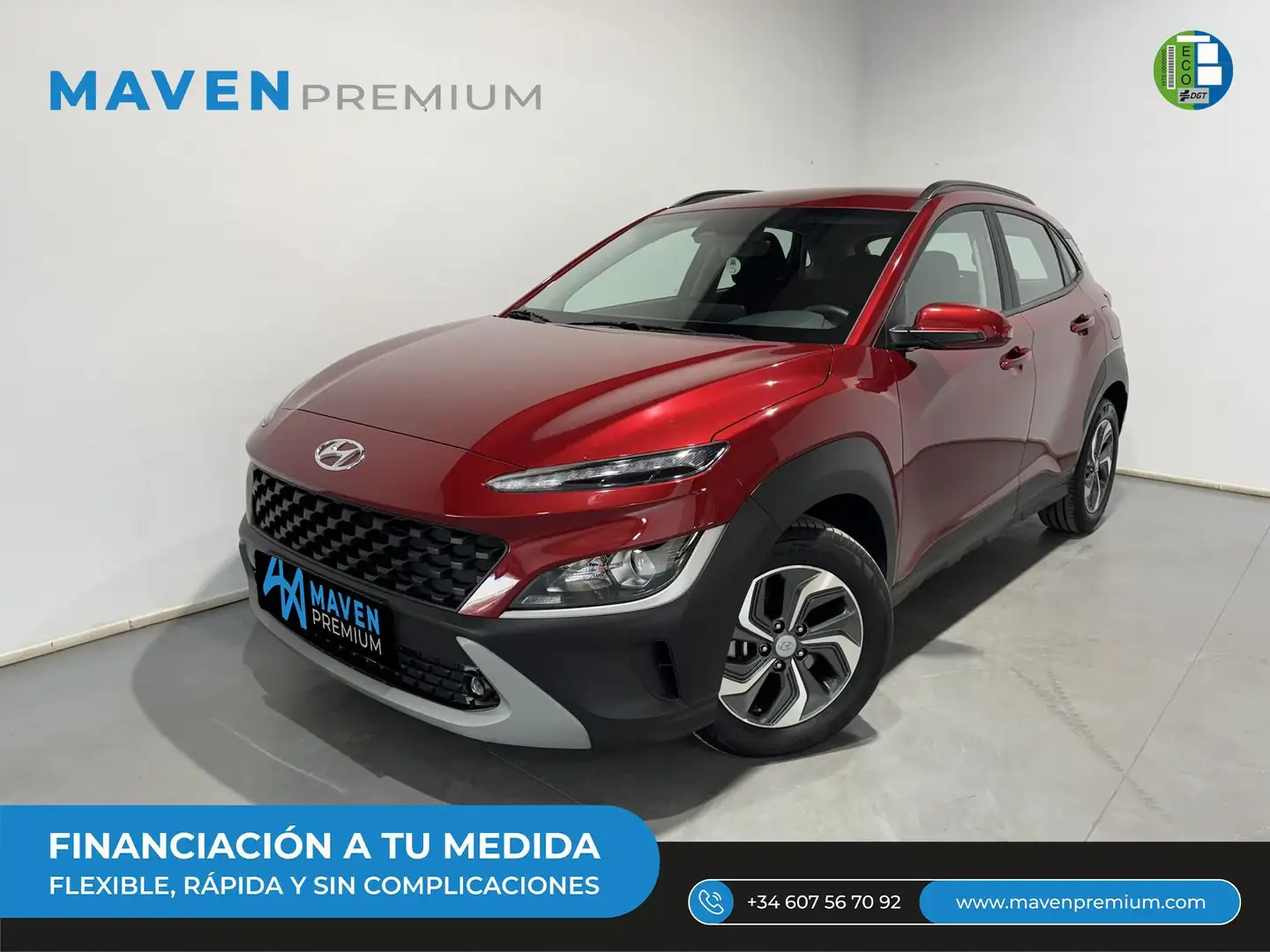 Hyundai KONA HEV 1.6 GDI Maxx DT Rojo - 1