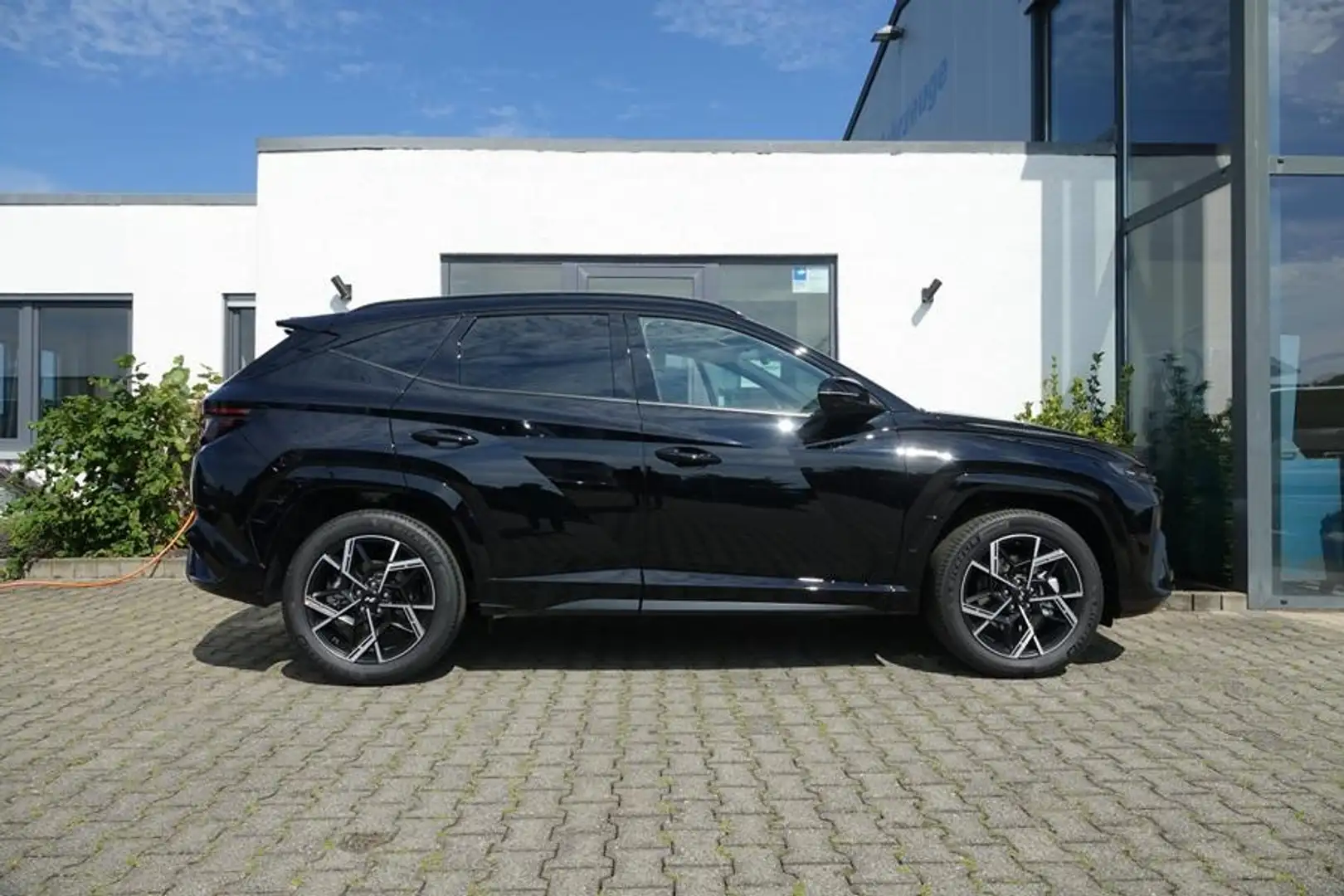 Hyundai TUCSON N-LINE X HYBRID 239PS VOLLAUSSTATTUNG AHK Negru - 2