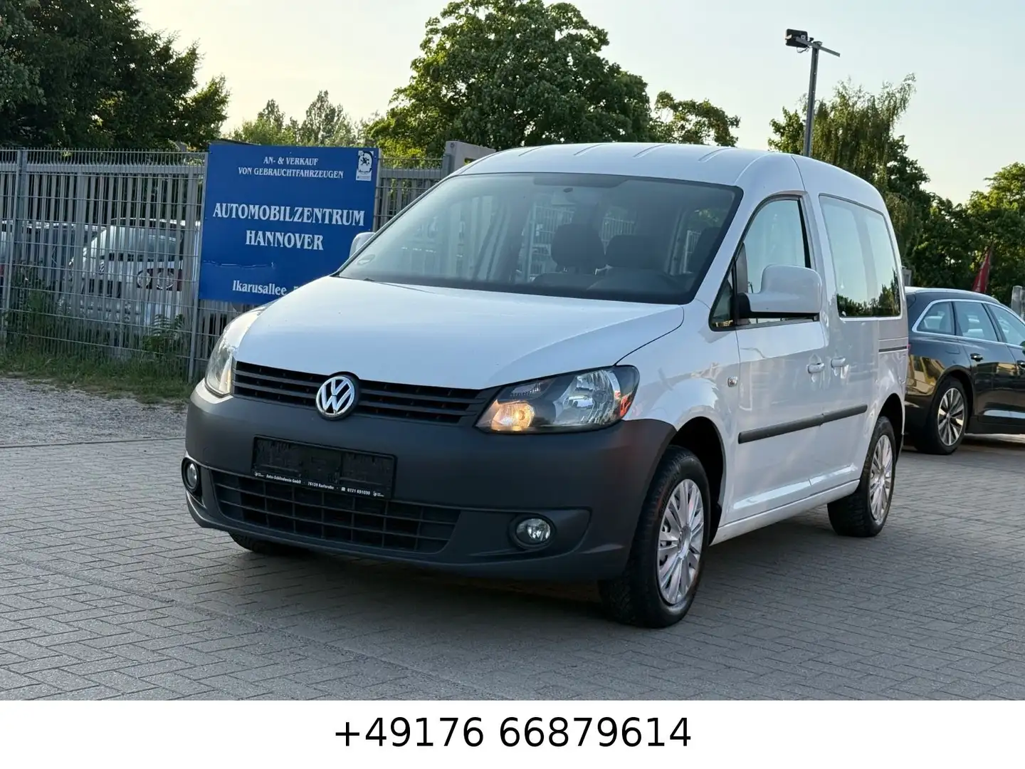 Volkswagen Caddy Kasten/Kombi Klima 5 Sitzer Euro5 Weiß - 2