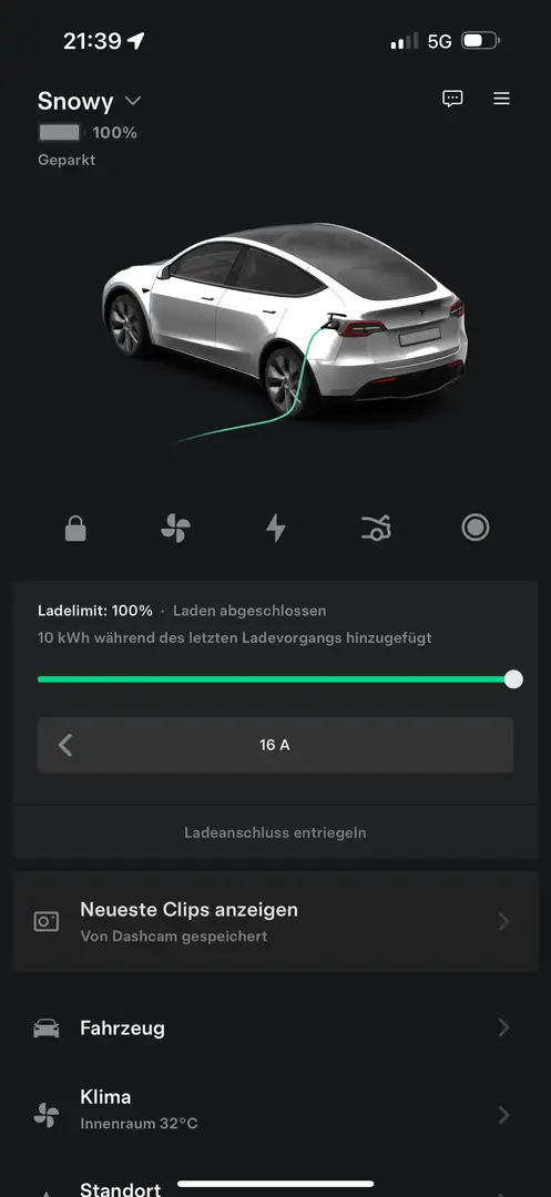 Tesla Model Y RWD Weiß - 2