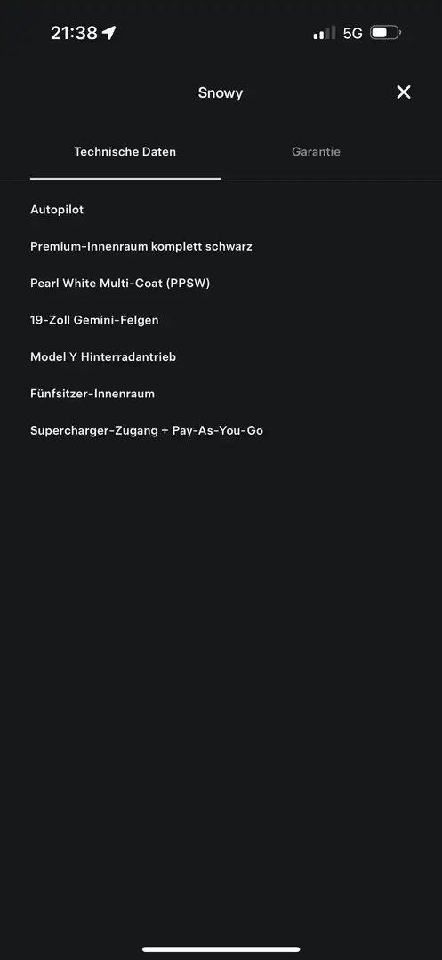 Tesla Model Y RWD Weiß - 1