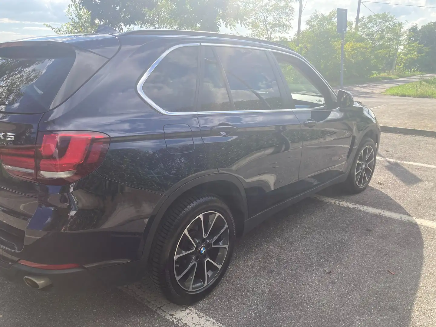 BMW X5 X5 F15 xdrive25d Business 231cv auto Blu/Azzurro - 2