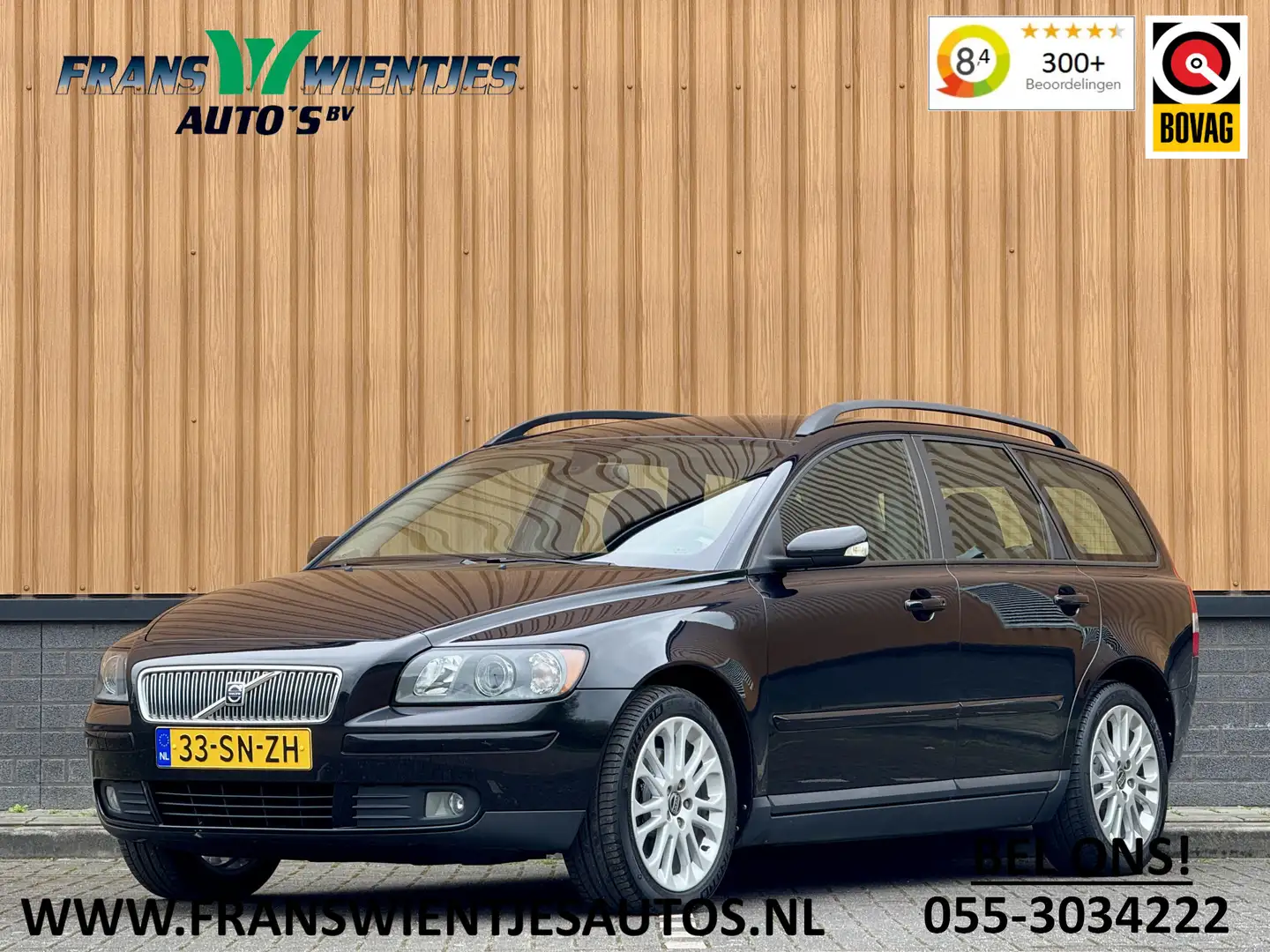 Volvo V50 2.4 Edition II | Navigatie | Cruise Control | Airc Schwarz - 1
