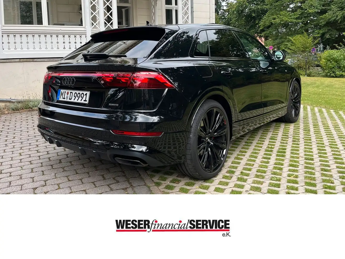 Audi Q8 50 TDI*S-Line*23Zoll*Pano+Leder*Tour!Matrix! Schwarz - 2