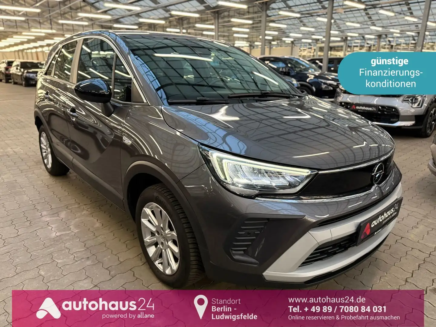 Opel Crossland X Crossland 1.2 Turbo  Elegance|LED|Kamera Grau - 1