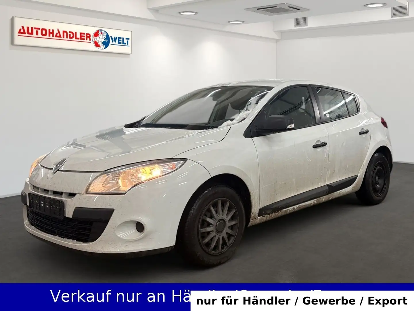 Renault Megane III Lim. 1.6i 5-trg. Klimaanlage Weiß - 1