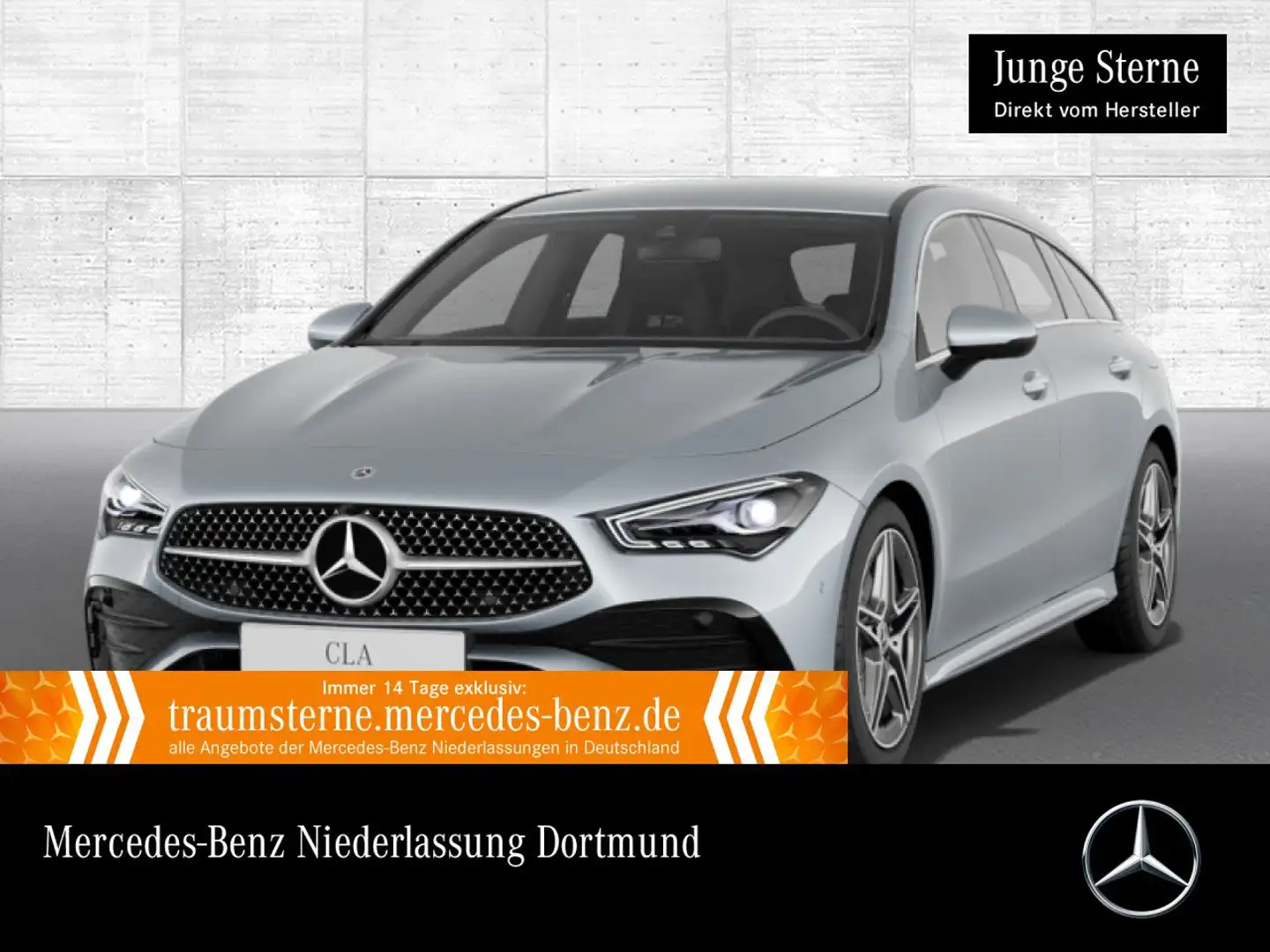 Mercedes-Benz CLA 250 4M AMG+AHK+LED+KAMERA+TOTW+KEYLESS+8G Silber - 1