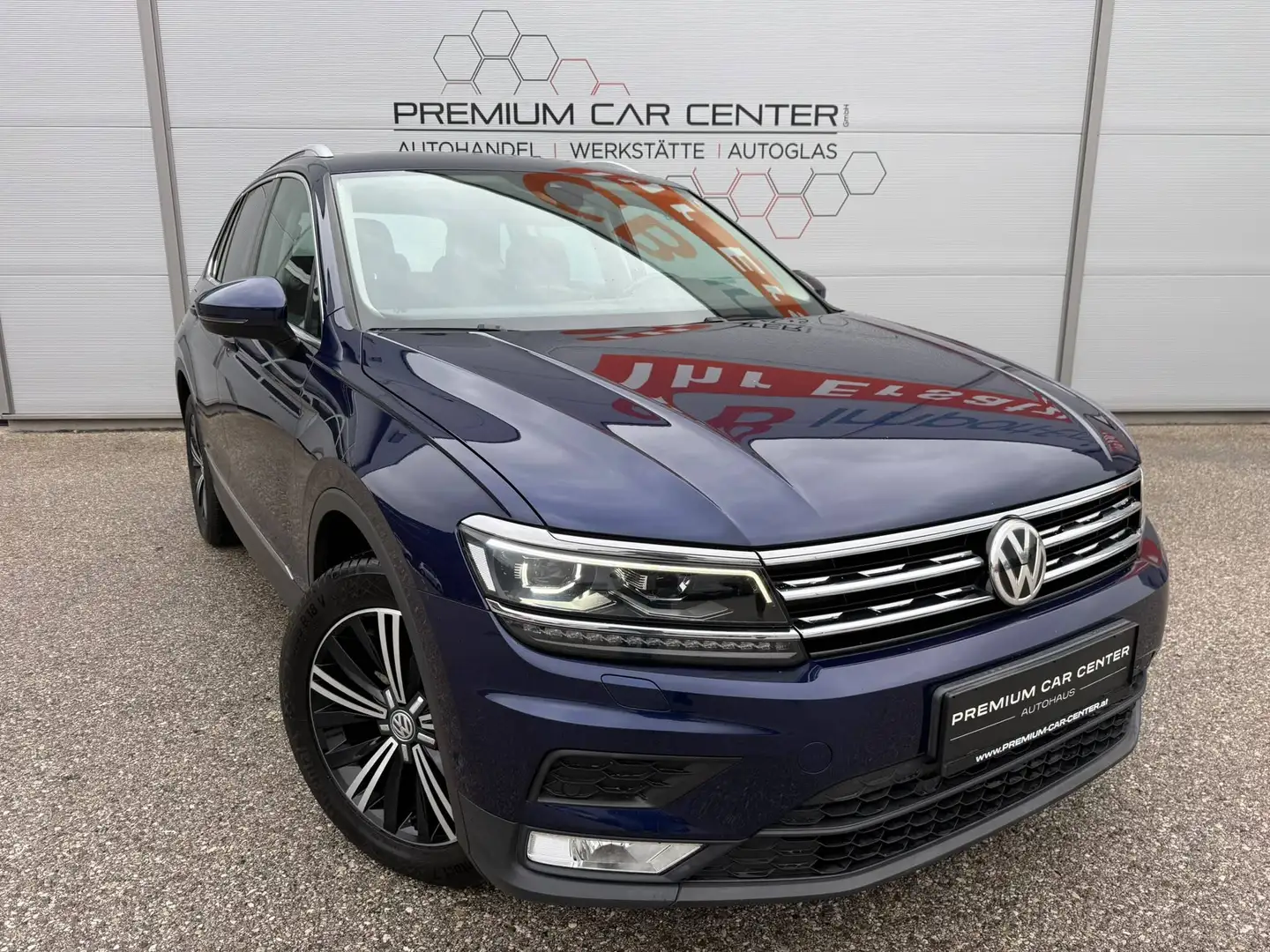 Volkswagen Tiguan 2,0 TDI SCR 4Motion LED / AHV / KAMERA / NAVI / SITZHZG. / KEYLESS Blau - 1